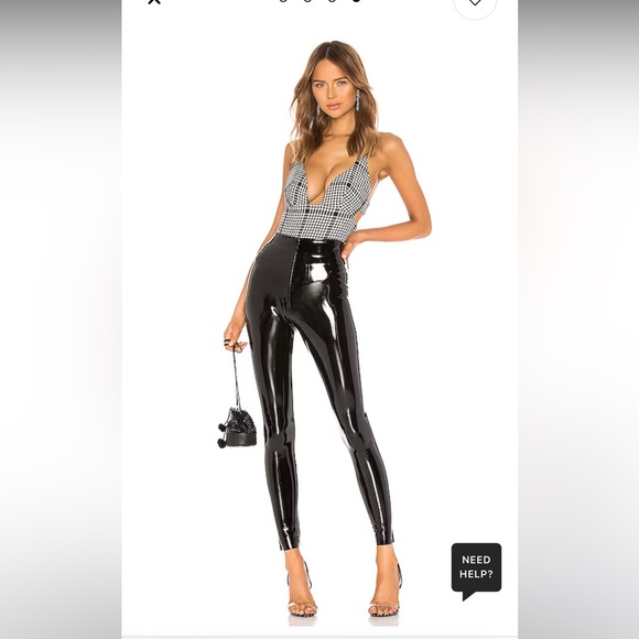 Revolve Commando Patent Leggings size SMALL - Picture 4 of 7